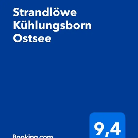 Strandnah Strandloewe Ostsee Ostseebad Kühlungsborn